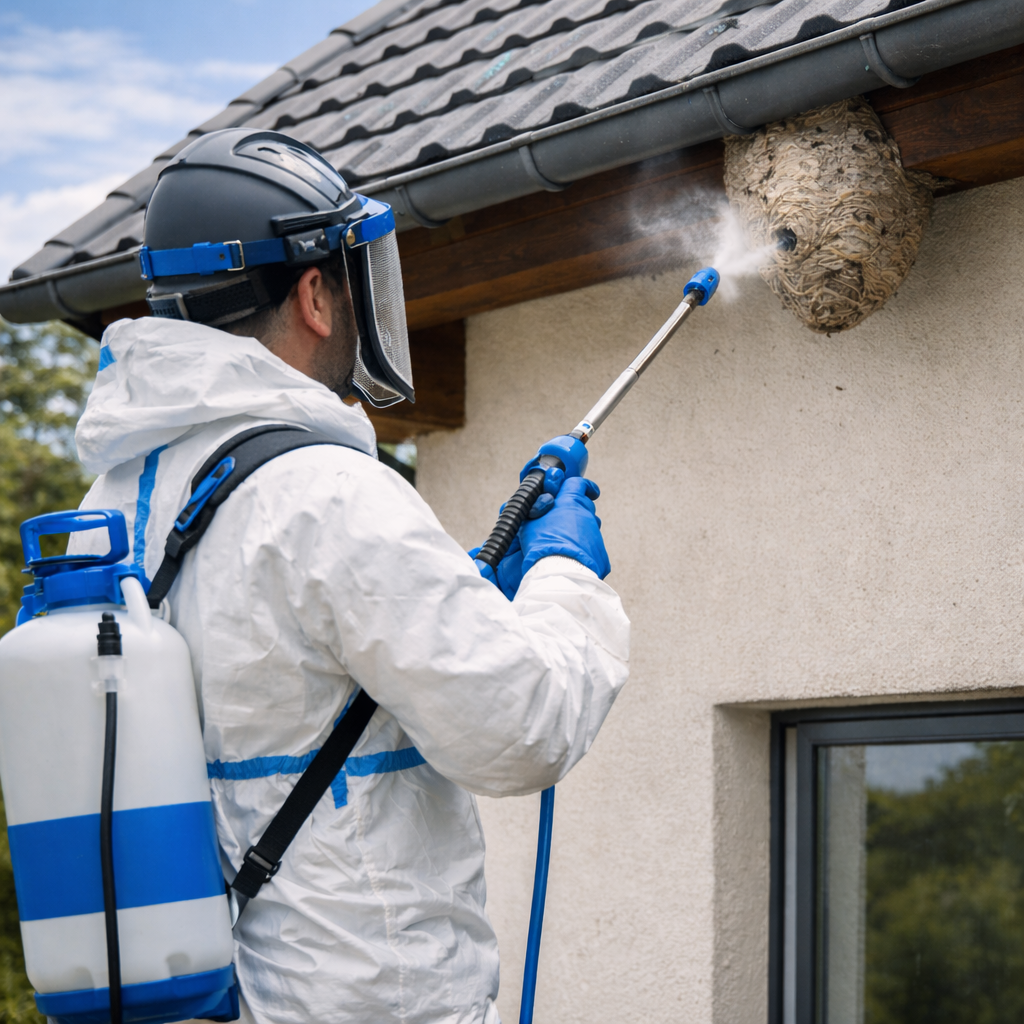 Régulation et destruction de nid dans le Finistère et le Morbihan